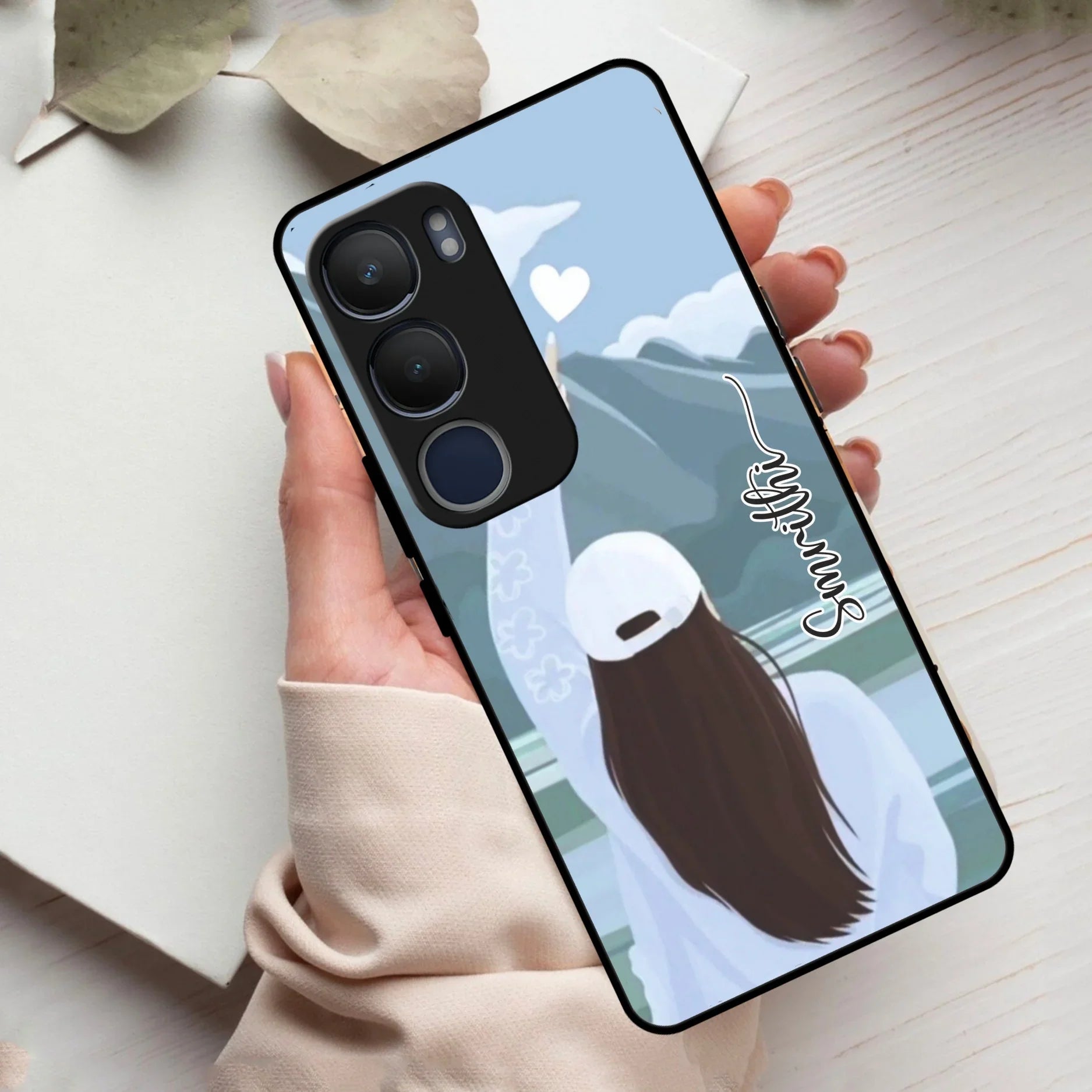 Chasing Dreams Customized Glass Case Cover For Vivo - ShopOnCliQ