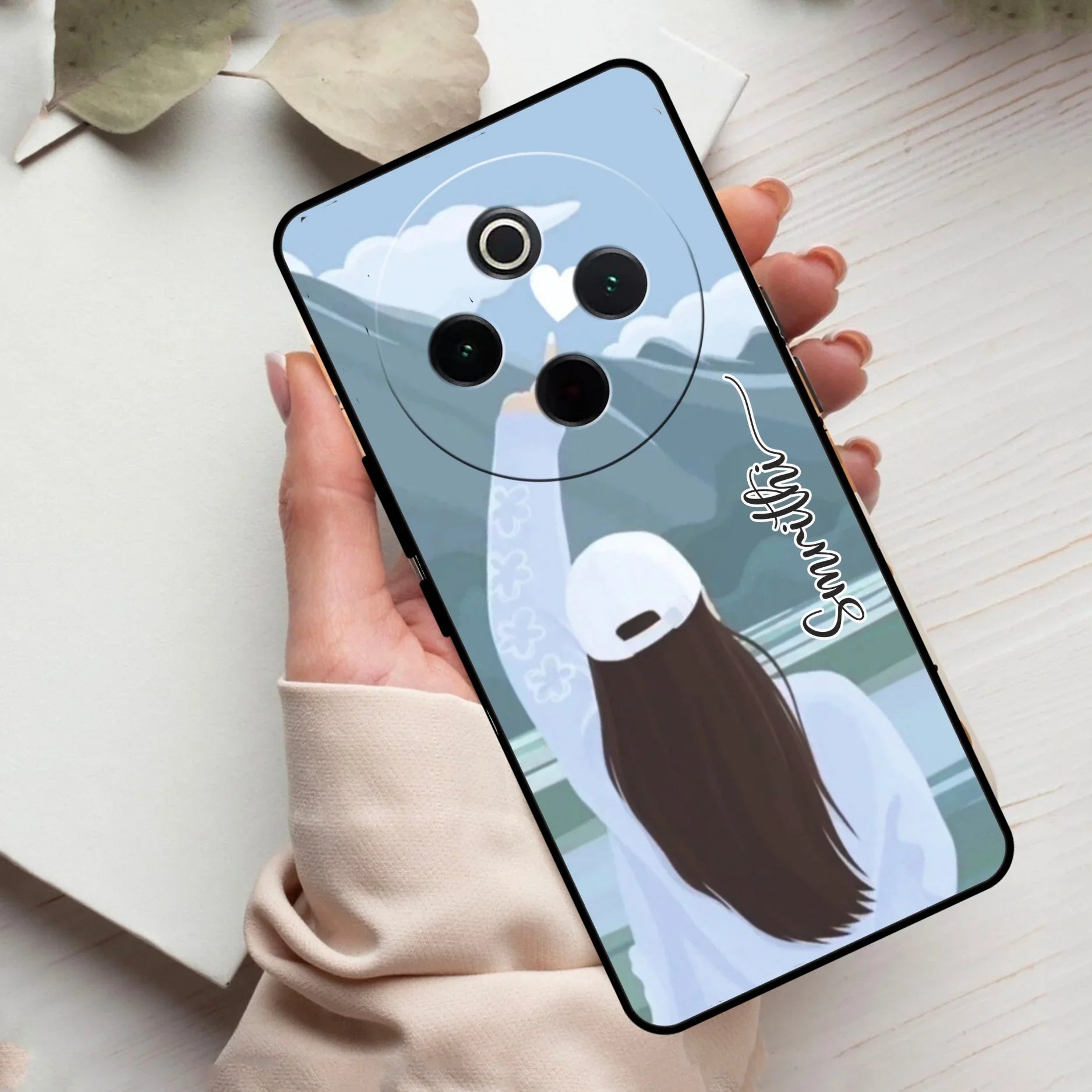 Chasing Dreams Customized Glass Case Cover For Vivo - ShopOnCliQ
