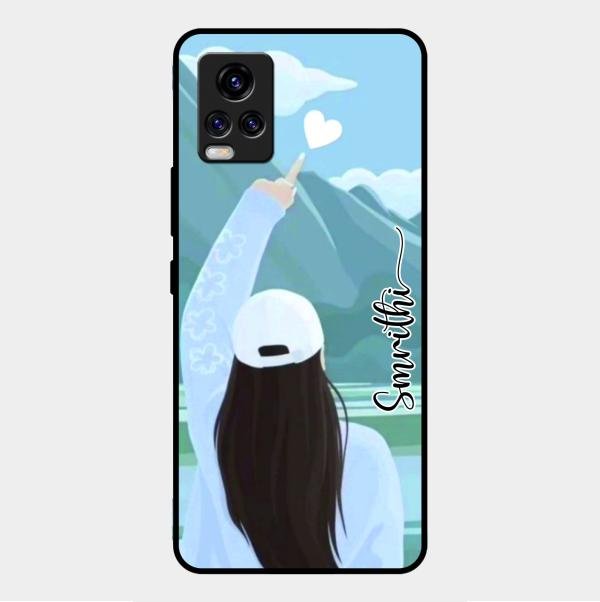Chasing Dreams Customized Glass Case Cover For Vivo V20 2021
