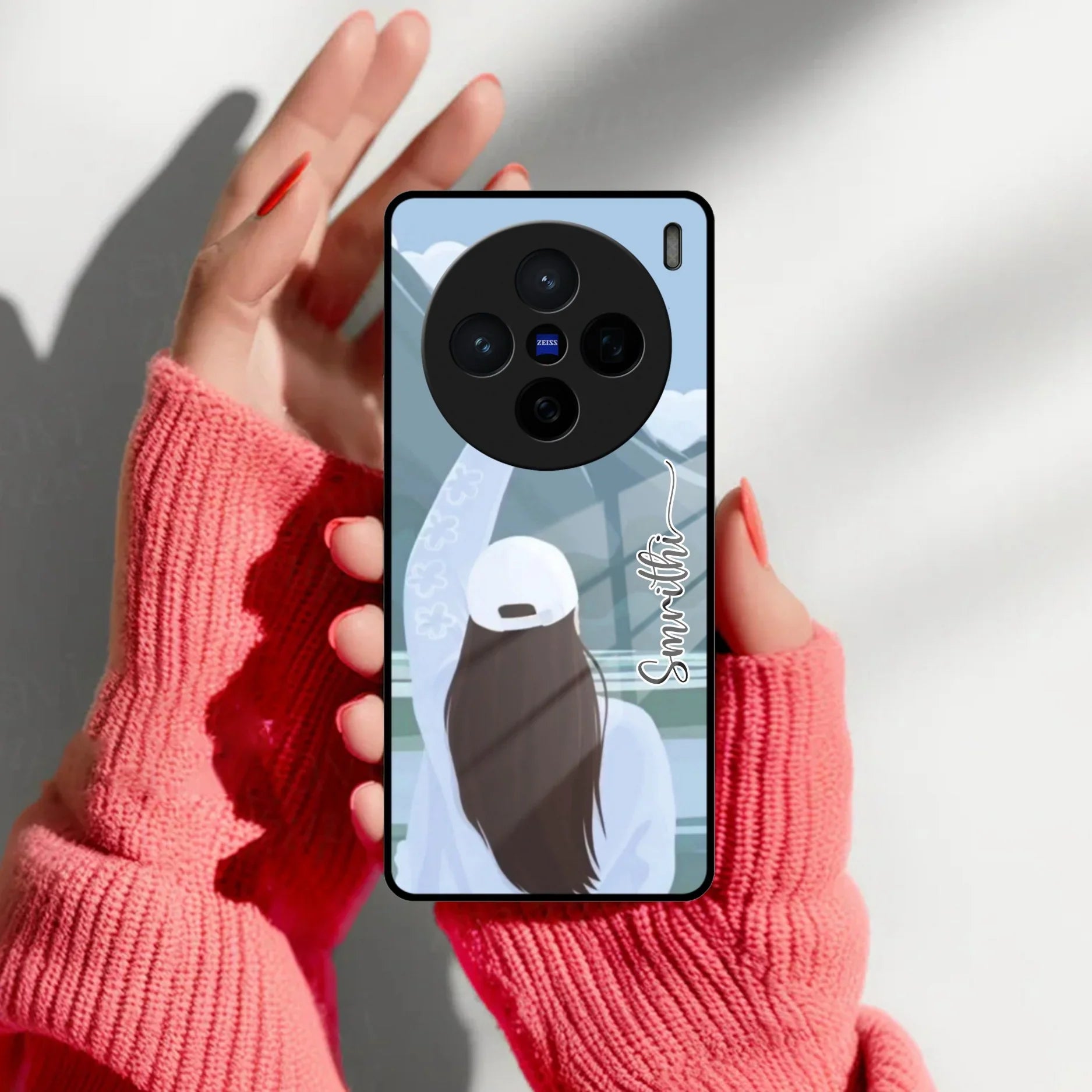 Chasing Dreams Customized Glass Case Cover For Vivo - ShopOnCliQ