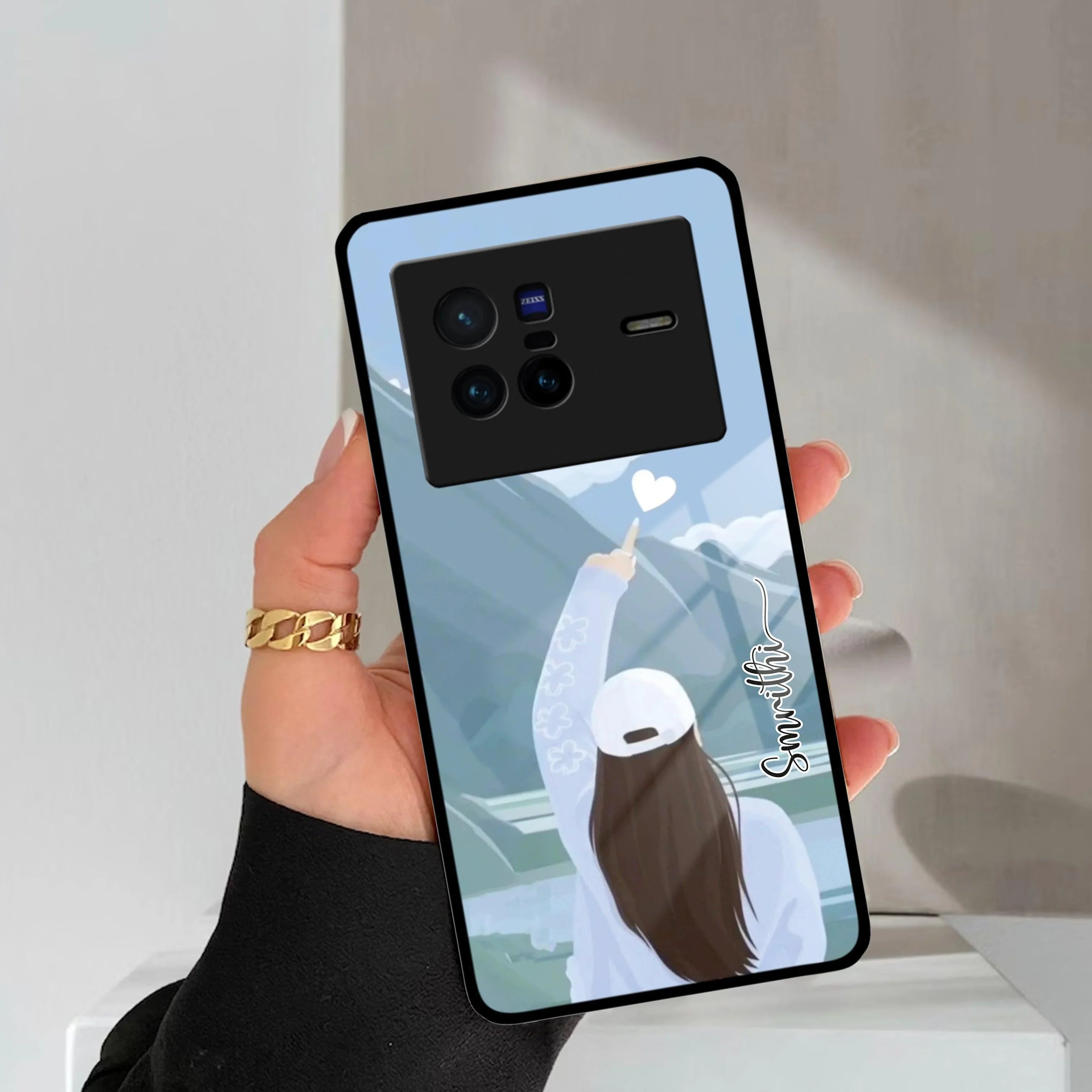 Chasing Dreams Customized Glass Case Cover For Vivo - ShopOnCliQ