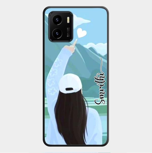 Chasing Dreams Customized Glass Case Cover For Vivo Y01