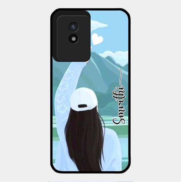 Chasing Dreams Customized Glass Case Cover For Vivo Y02T