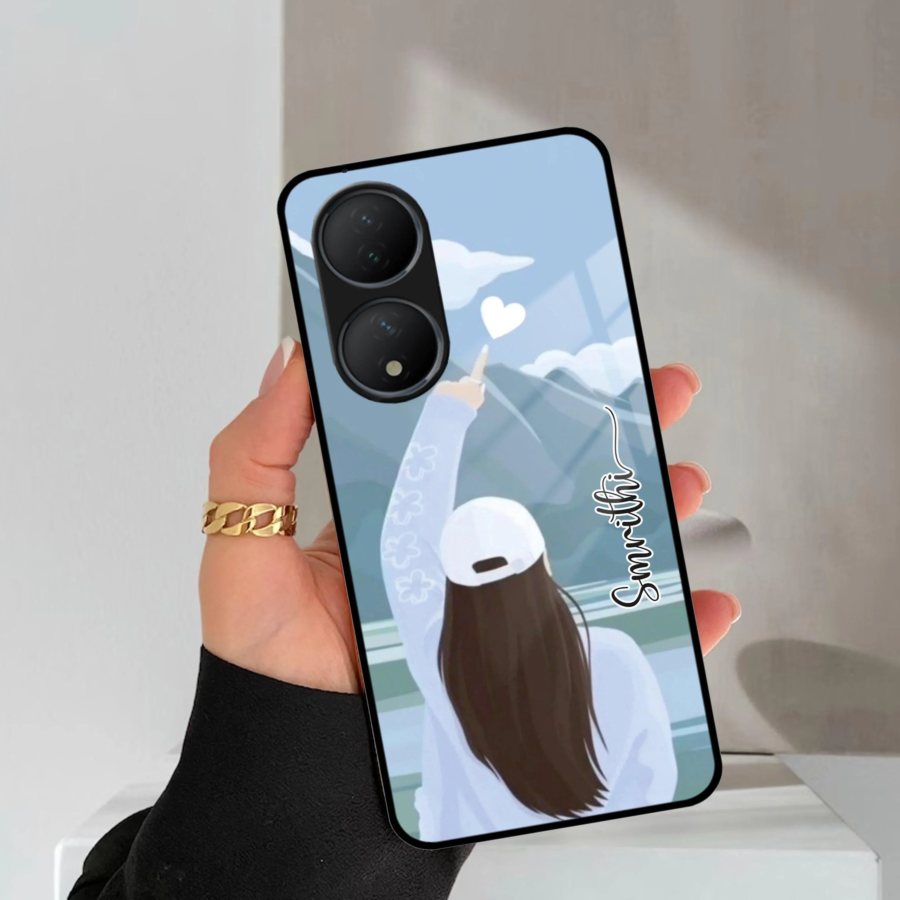 Chasing Dreams Customized Glass Case Cover For Vivo - ShopOnCliQ