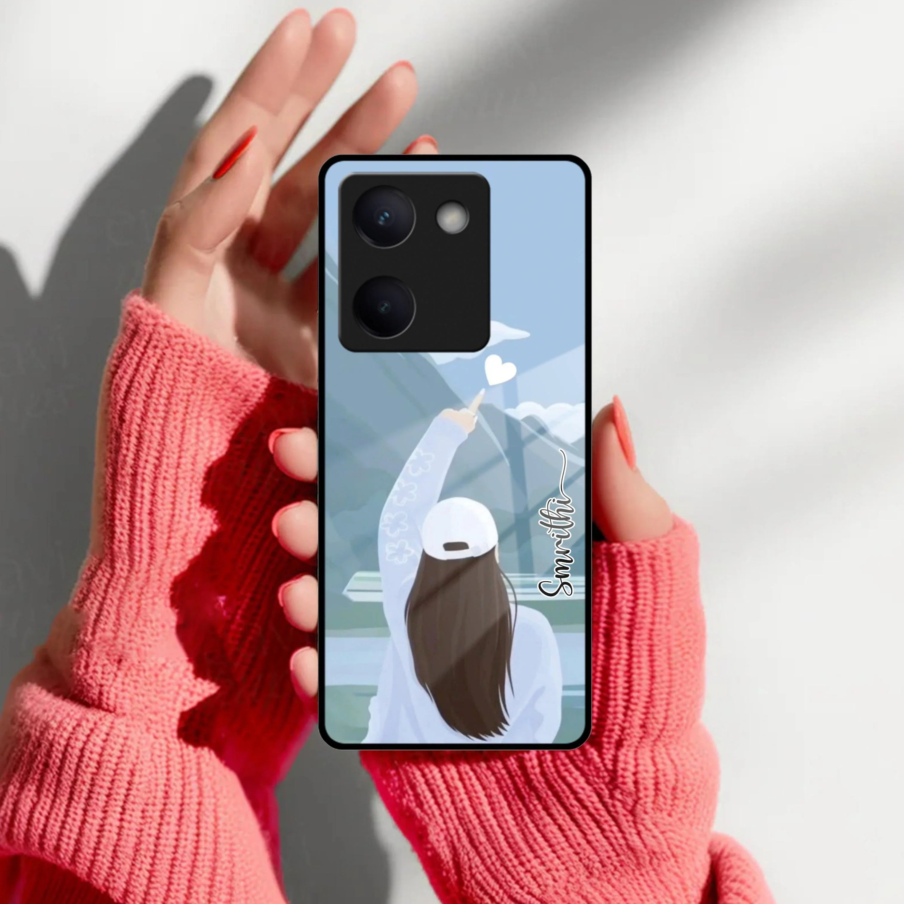 Chasing Dreams Customized Glass Case Cover For Vivo - ShopOnCliQ