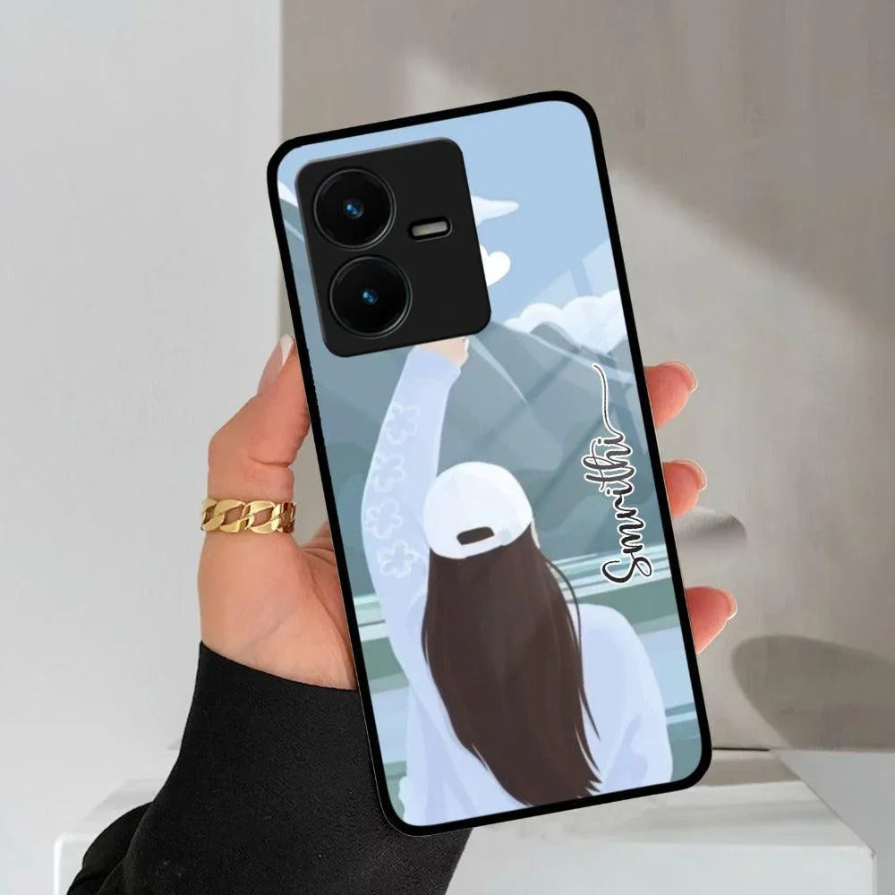 Chasing Dreams Customized Glass Case Cover For Vivo - ShopOnCliQ