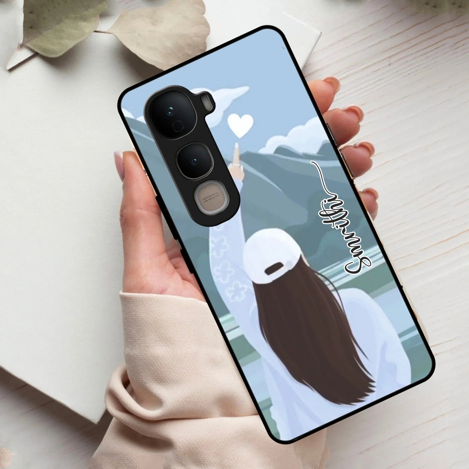 Chasing Dreams Customized Glass Case Cover For Vivo - ShopOnCliQ