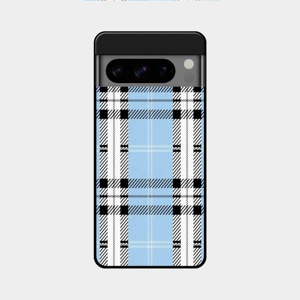 Check Glass Phone Case And Cover For Google Pixel 8 Pro 5G