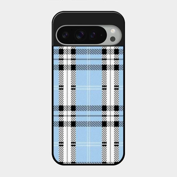 Check Glass Phone Case And Cover For Google Pixel 9 Pro Xl