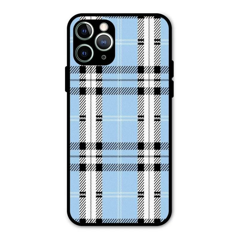 Check Glass Phone Case And Cover For iPhone 11 Pro Max