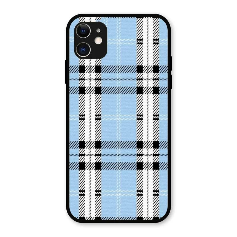 Check Glass Phone Case And Cover For iPhone 11