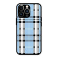 Check Glass Phone Case And Cover For iPhone 13 Pro Max