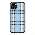 Check Glass Phone Case And Cover For iPhone 13