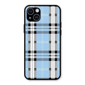 Check Glass Phone Case And Cover For iPhone 14