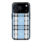 Check Glass Phone Case And Cover For iPhone 17 Pro Max