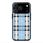Check Glass Phone Case And Cover For iPhone 17 Pro