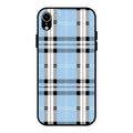Check Glass Phone Case And Cover For iPhone XR