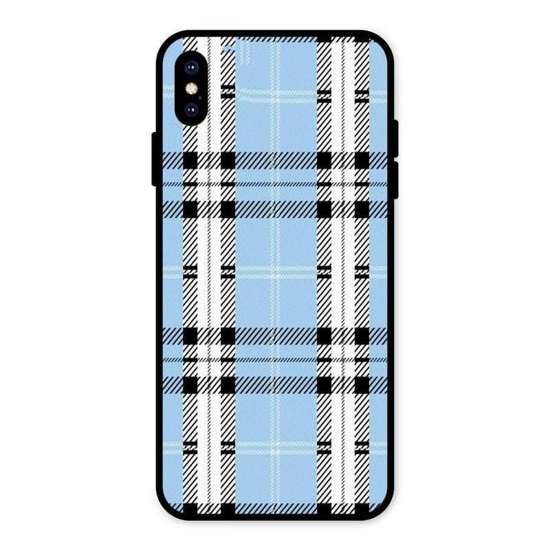 Check Glass Phone Case And Cover For iPhone XS Max