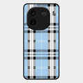 Check Glass Phone Case And Cover For Iqoo 12 5G