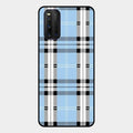 Check Glass Phone Case And Cover For Iqoo 3 5G