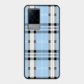Check Glass Phone Case And Cover For Iqoo 9 5G