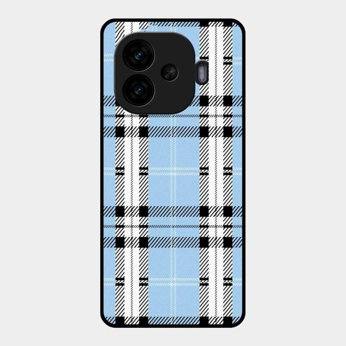 Check Glass Phone Case And Cover For Iqoo Neo 10R 5G