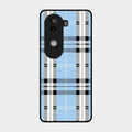 Check Glass Phone Case And Cover For Iqoo Z9S 5G