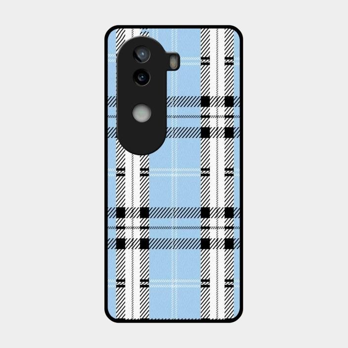 Check Glass Phone Case And Cover For Iqoo Z9S 5G