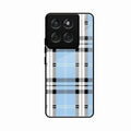 Check Glass Phone Case And Cover For Motorola G67 Power 5G