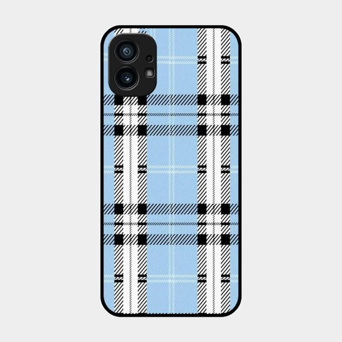 Check Glass Phone Case And Cover For Nothing Phone 1