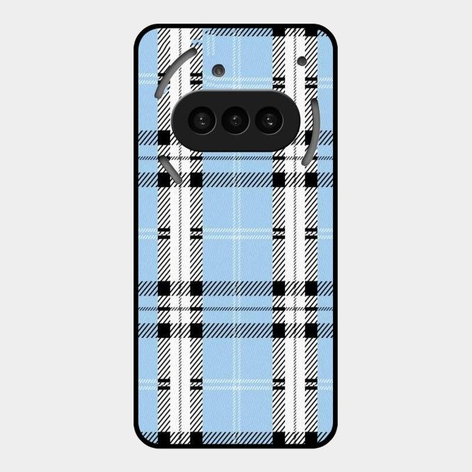 Check Glass Phone Case And Cover For Nothing Phone 3A 5G