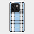 Check Glass Phone Case And Cover For Oneplus 10T 5G
