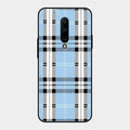 Check Glass Phone Case And Cover For Oneplus 7 Pro