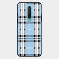 Check Glass Phone Case And Cover For Oneplus 8