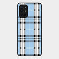 Check Glass Phone Case And Cover For Oneplus 9R 5G