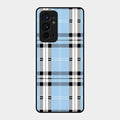 Check Glass Phone Case And Cover For Oneplus 9Rt 5G