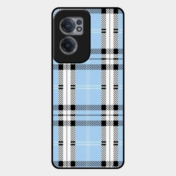 Check Glass Phone Case And Cover For Oneplus Nord Ce 2 5G