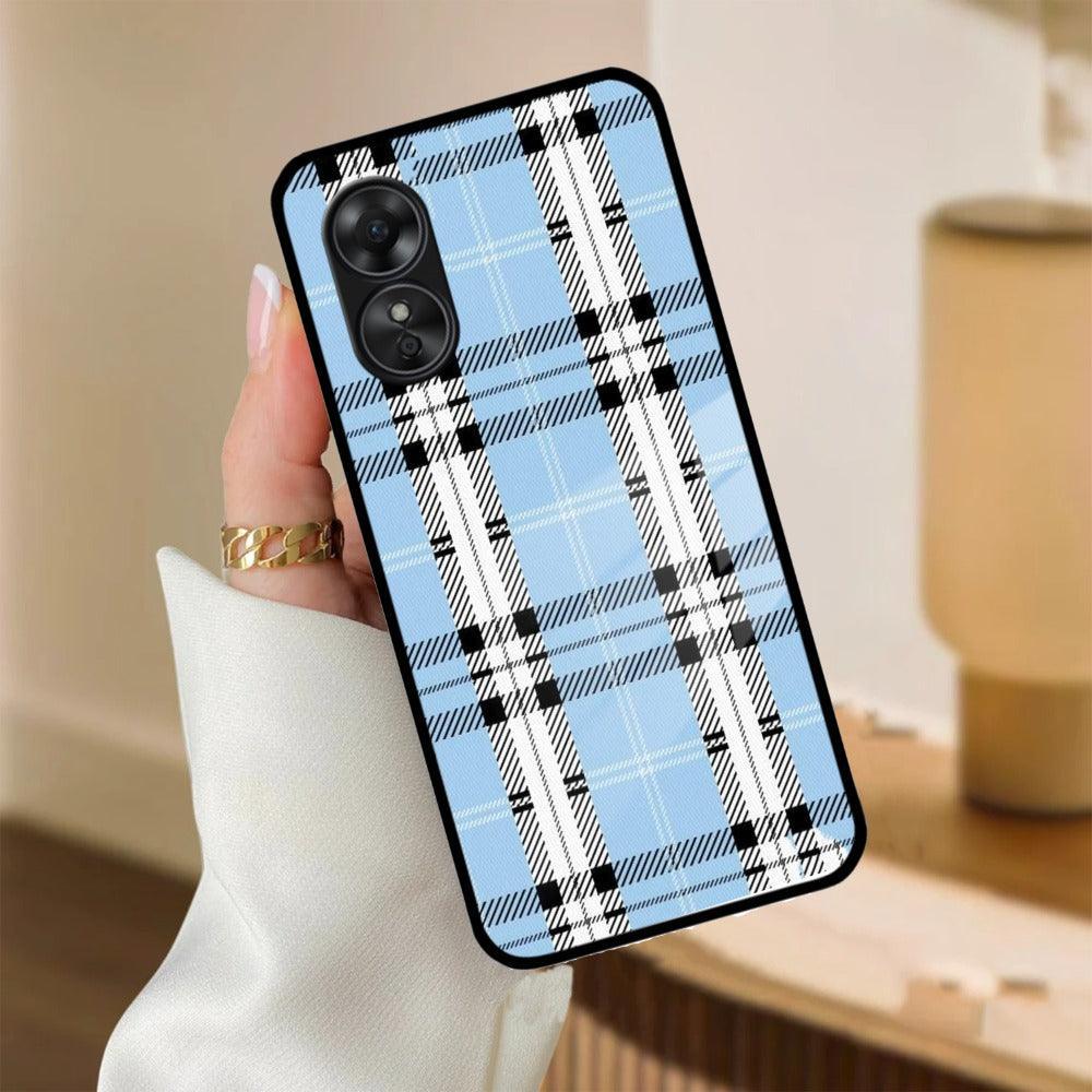 Check Glass Phone Case And Cover For Oppo - ShopOnCliQ