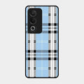 Check Glass Phone Case And Cover For Oppo A3 Pro 5G