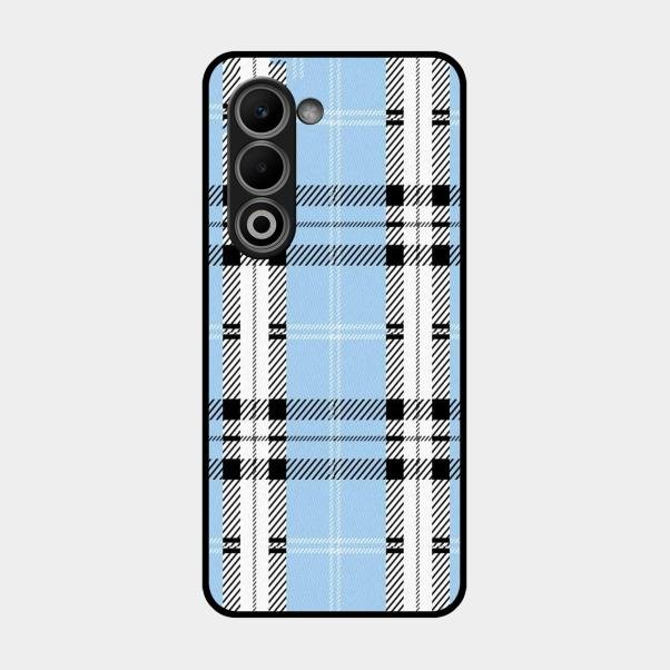Check Glass Phone Case And Cover For Oppo A5 5G