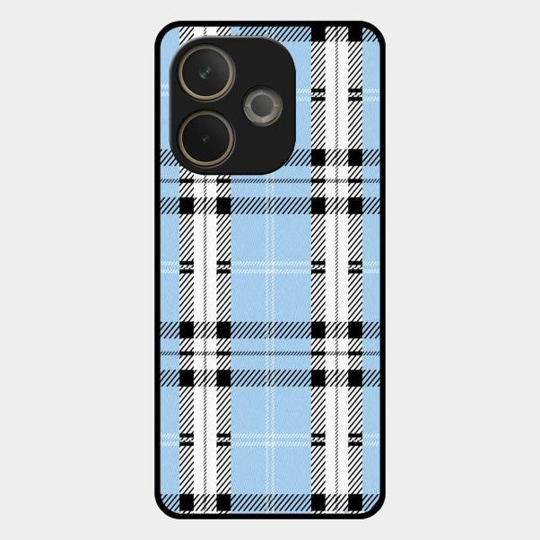 Check Glass Phone Case And Cover For Oppo A5 Pro 5G