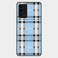 Check Glass Phone Case And Cover For Oppo A55