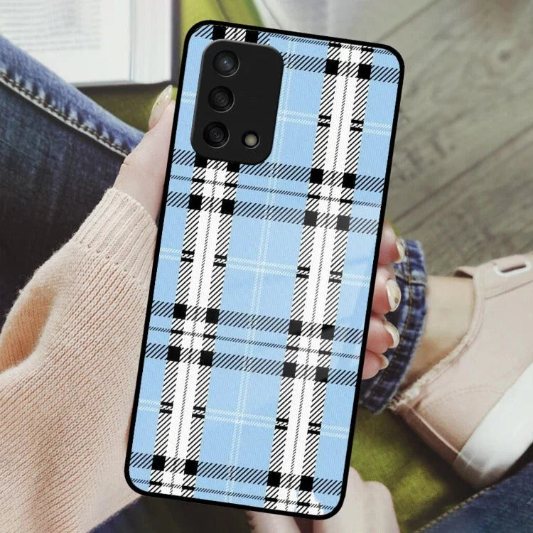 Check Glass Phone Case And Cover For Oppo - ShopOnCliQ