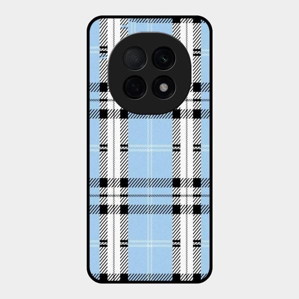 Check Glass Phone Case And Cover For Oppo F29 Pro 5G