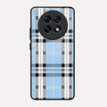 Check Glass Phone Case And Cover For Oppo F31 Pro Plus 5G