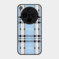 Check Glass Phone Case And Cover For Oppo Find X8 5G