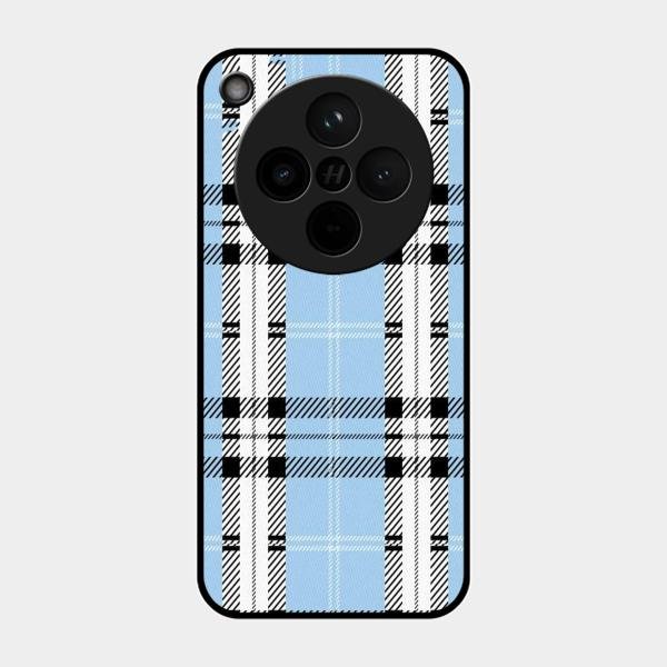 Check Glass Phone Case And Cover For Oppo Find X8 5G