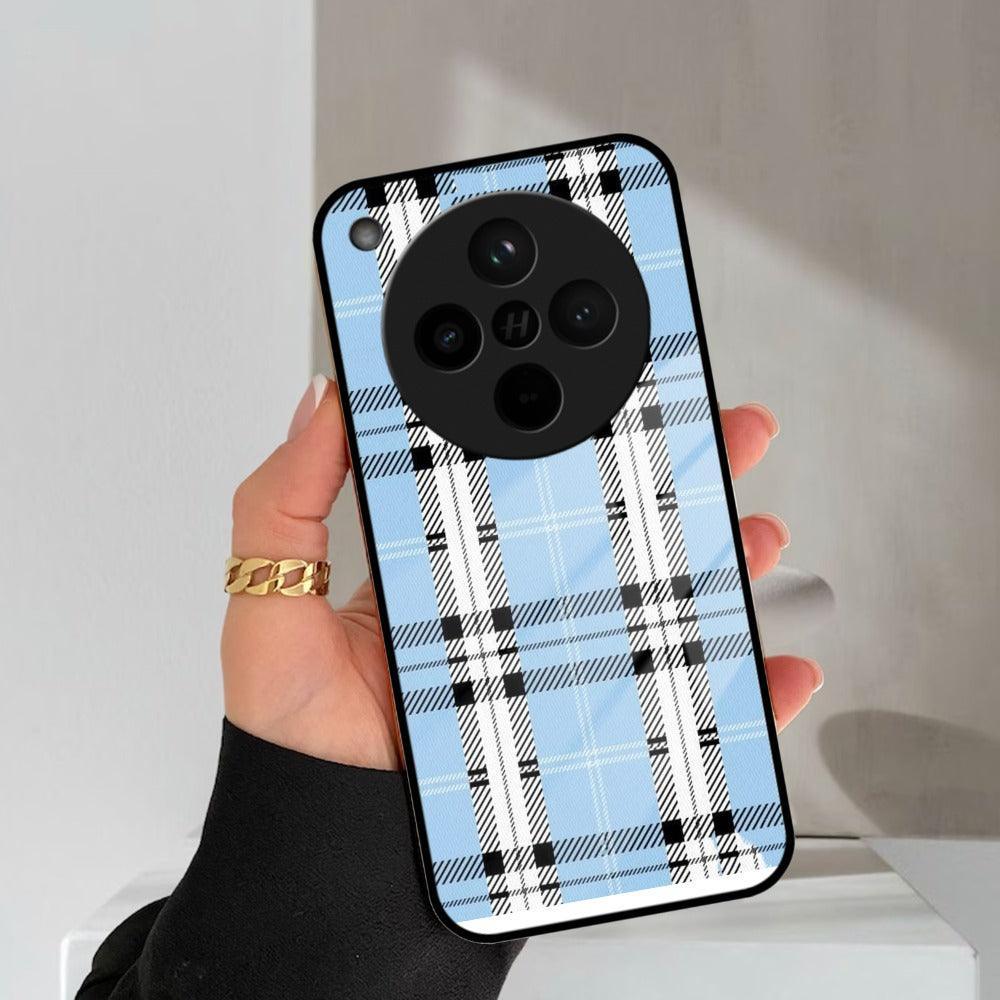 Check Glass Phone Case And Cover For Oppo - ShopOnCliQ