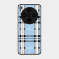 Check Glass Phone Case And Cover For Oppo Find X8 Pro 5G