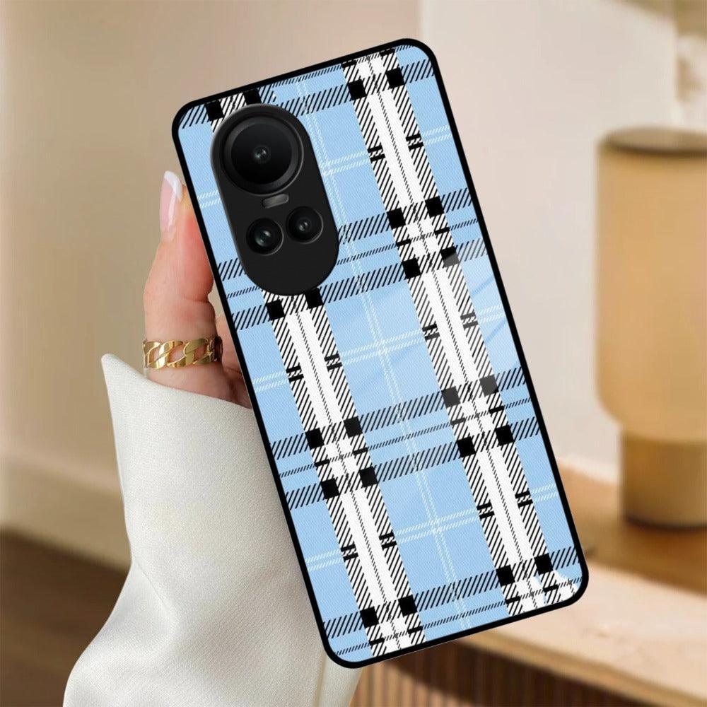 Check Glass Phone Case And Cover For Oppo - ShopOnCliQ